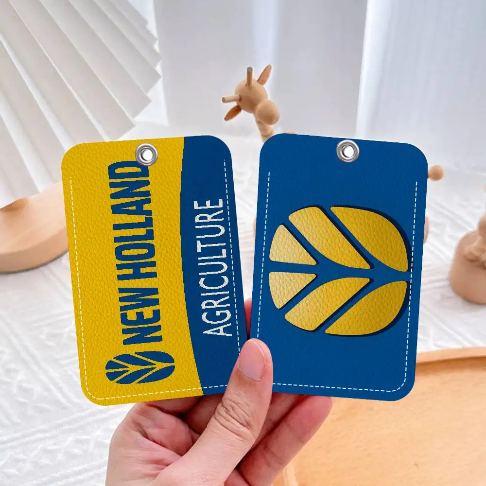 New Holland Card Holder Suitable For Bank Business Work Card Holder Credit ID Card Badge Bag Holder Keychain
