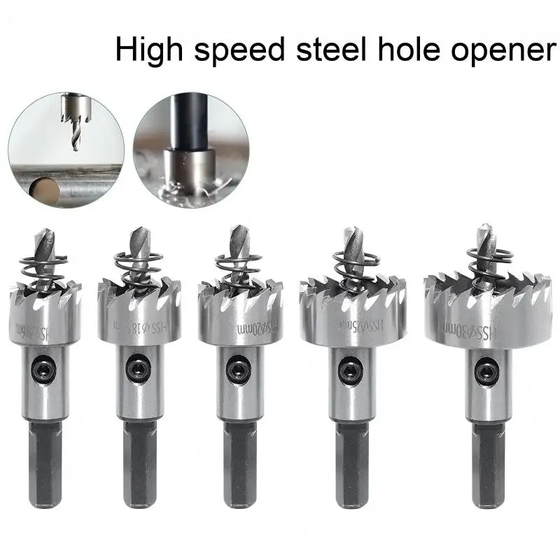 

5 шт. дырокол из высокоскоростной стали, металлический дырокол из нержавеющей стали, дырокол из листового алюминиевого сплава