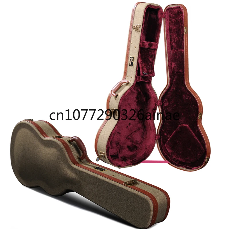 

WC14-C2 Wooden Guitar Bag Acoustic Violin Box 4/4 Instrument Bag Music Box Wholesale Customization