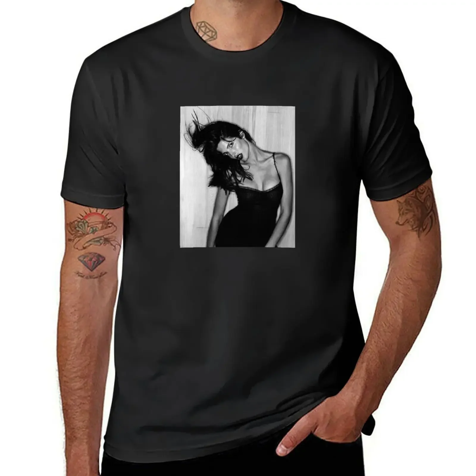 

Stephanie Seymour T-Shirt quick drying for a boy mens clothing