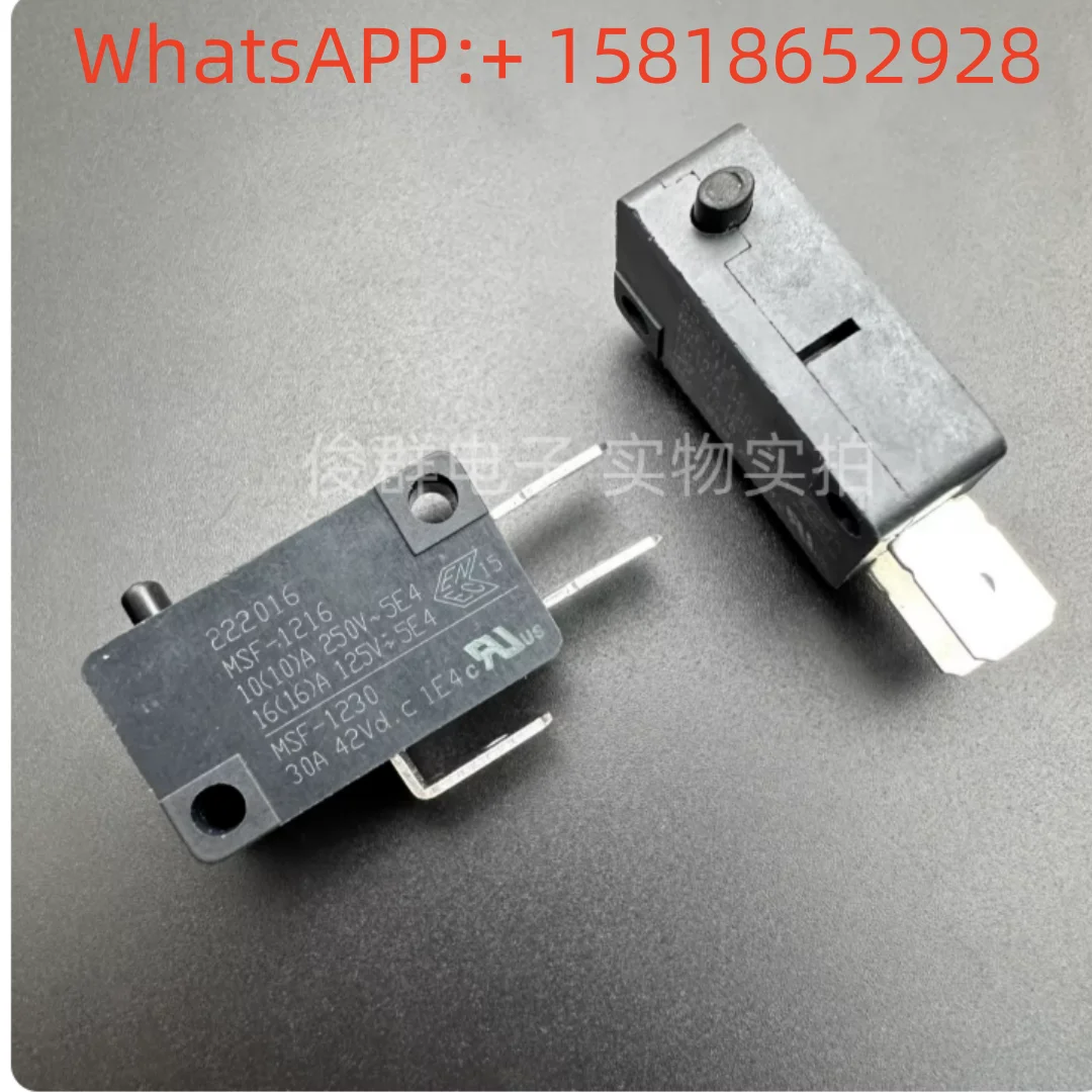 5 pieces JIABEN MSF-1216/1230 large micro limit switch 10A 250V power travel limit button