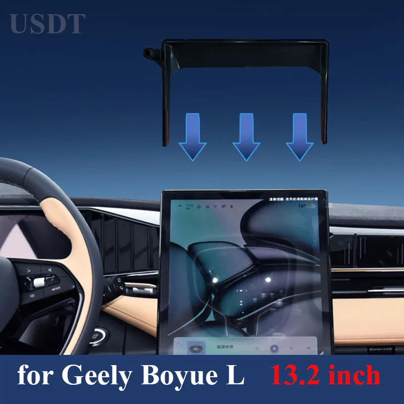 Car Mobile Phone Holder GPS Navigation Bracket Special Base For Geely Boyue L Atlas FX11 2022 2023 2024 2025