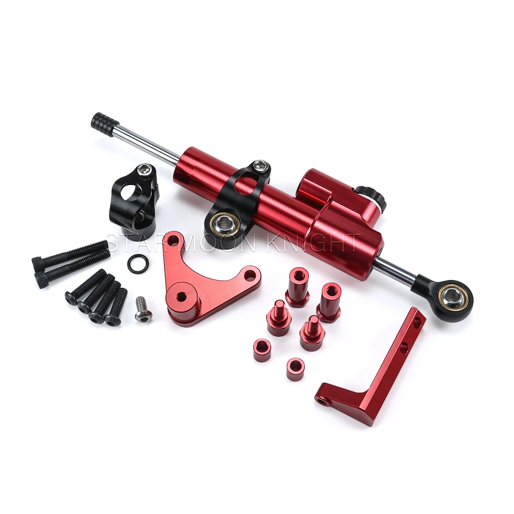 For Ducati Hypermotard 950 Hypermotard 950 SP 2019- Motorcycle Handlebar Steering Stabilizer Kit Damper Shock Bracket