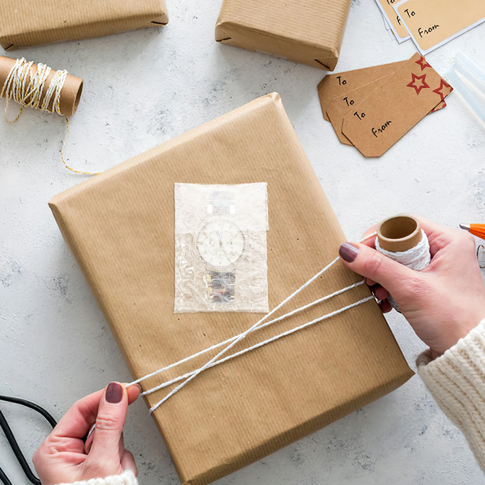 50 buste imbottite antiurto buste postali in PE buste per imballaggio per piccole imprese per calzini gioielli prodotti fatti a mano