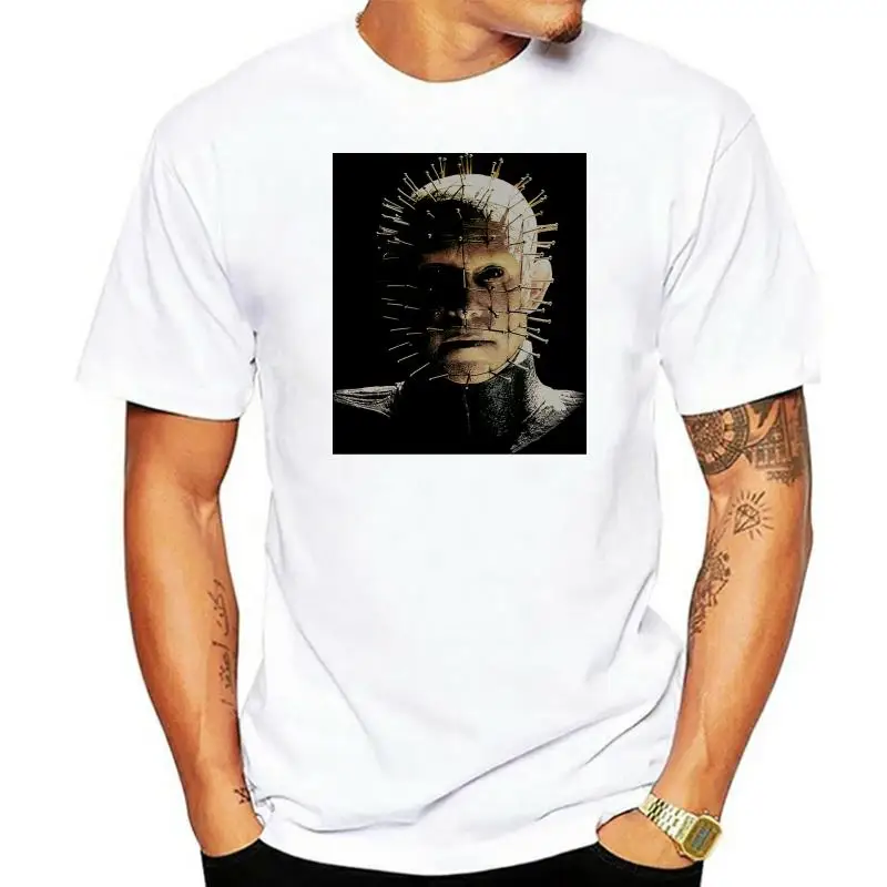 Hellraiser Men Pin Head T Shirt Xx Large Black