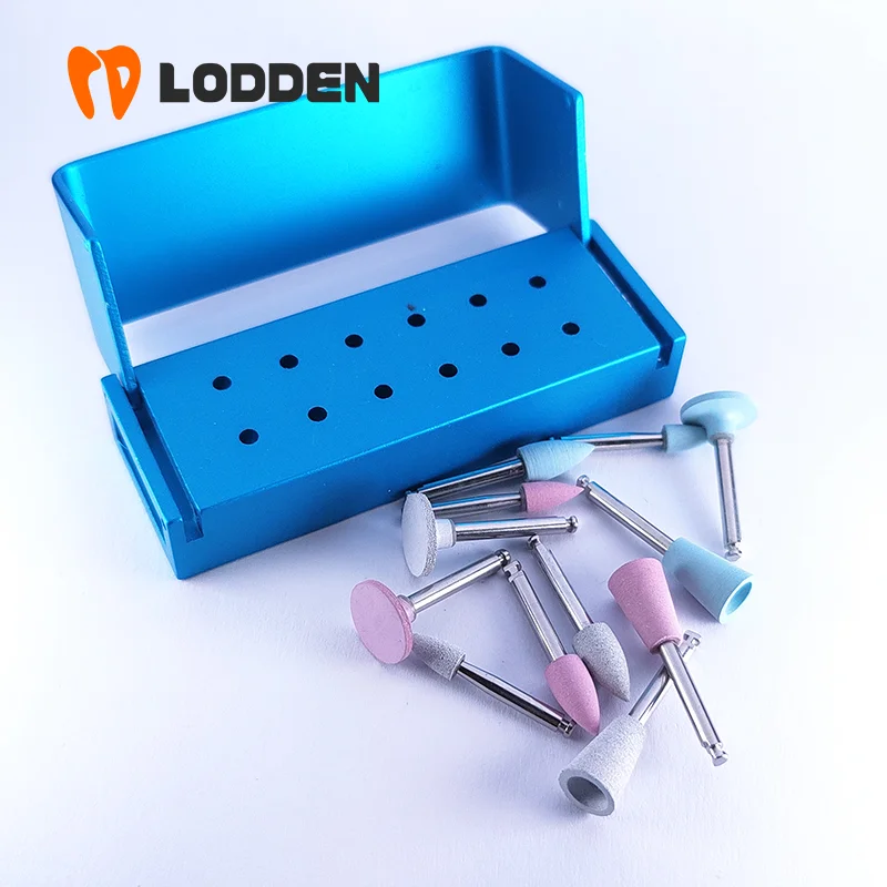 

12pcs/Set Ceramics/ Pocelain Teeh Polishing RA KIT 4112A Low Speed Shank Silicon Polishers Tools for Dentitry Meterial