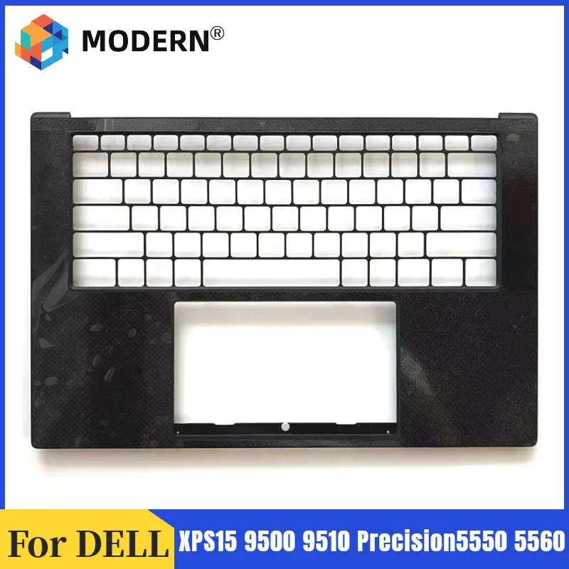 0DKFWH DKFWH hitam baru asli untuk Dell XPS 9500 presisi 5550 M5550 Laptop Top Case Palmrest KB Bezel C Shell