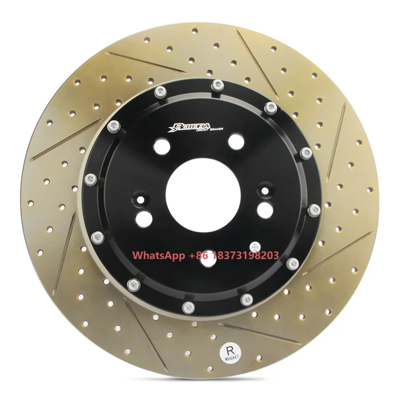 

Комплект тормозных дисков ROTORA для Honda для Civic FL, переднее и заднее колесо, совместимое с оригинальными суппортами плюс колесный шарнирный диск