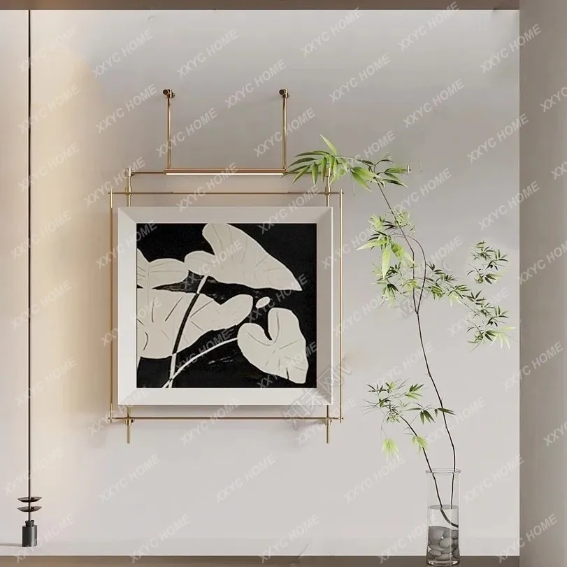 

XXMetal pole decorative painting abstract porch premium retro wall hanging