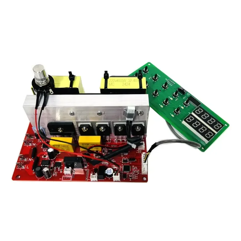 220V 33KHZ Digital Ultrasonic Cleaner Control PCB 600W Power Generator Module Board