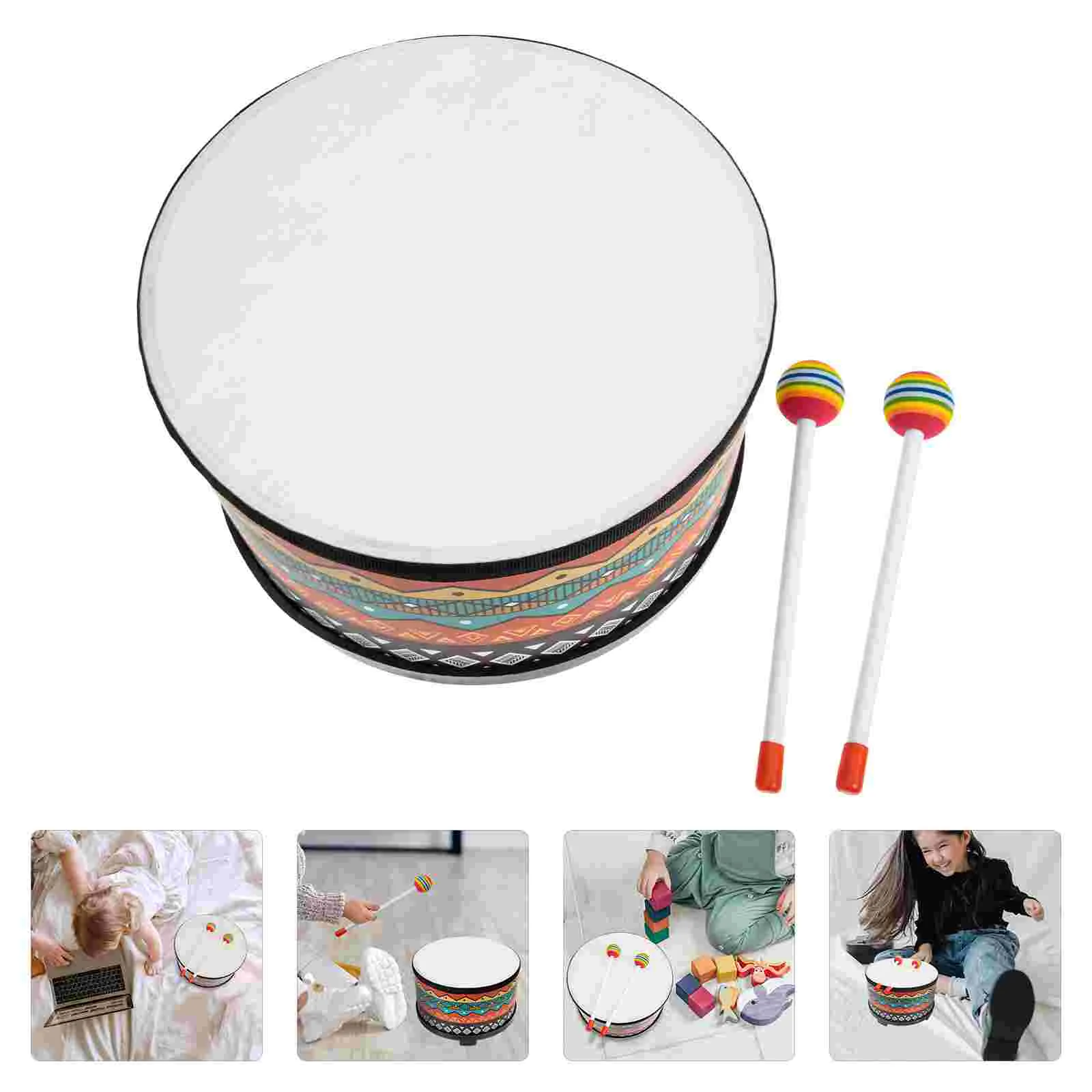 Baby Music Toy Children's Percussion Instrument Children’s Toys Colorful Drum Drums for Kids