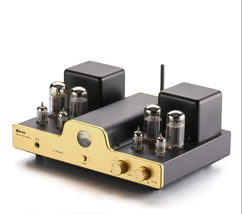 

NEWest Dared I-30BT 30W*2 tube amplifier fever hifi tube power amplifier, 12AX7*2, 12AU7*2, 6L6G(5881)*4