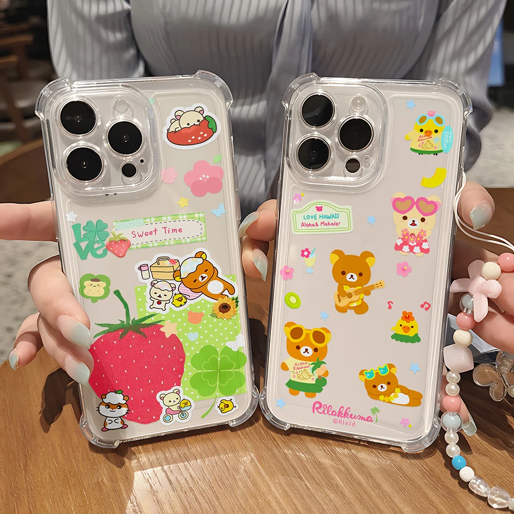 Vivo Y28 - Rilakkuma Phone Case For vivo V40