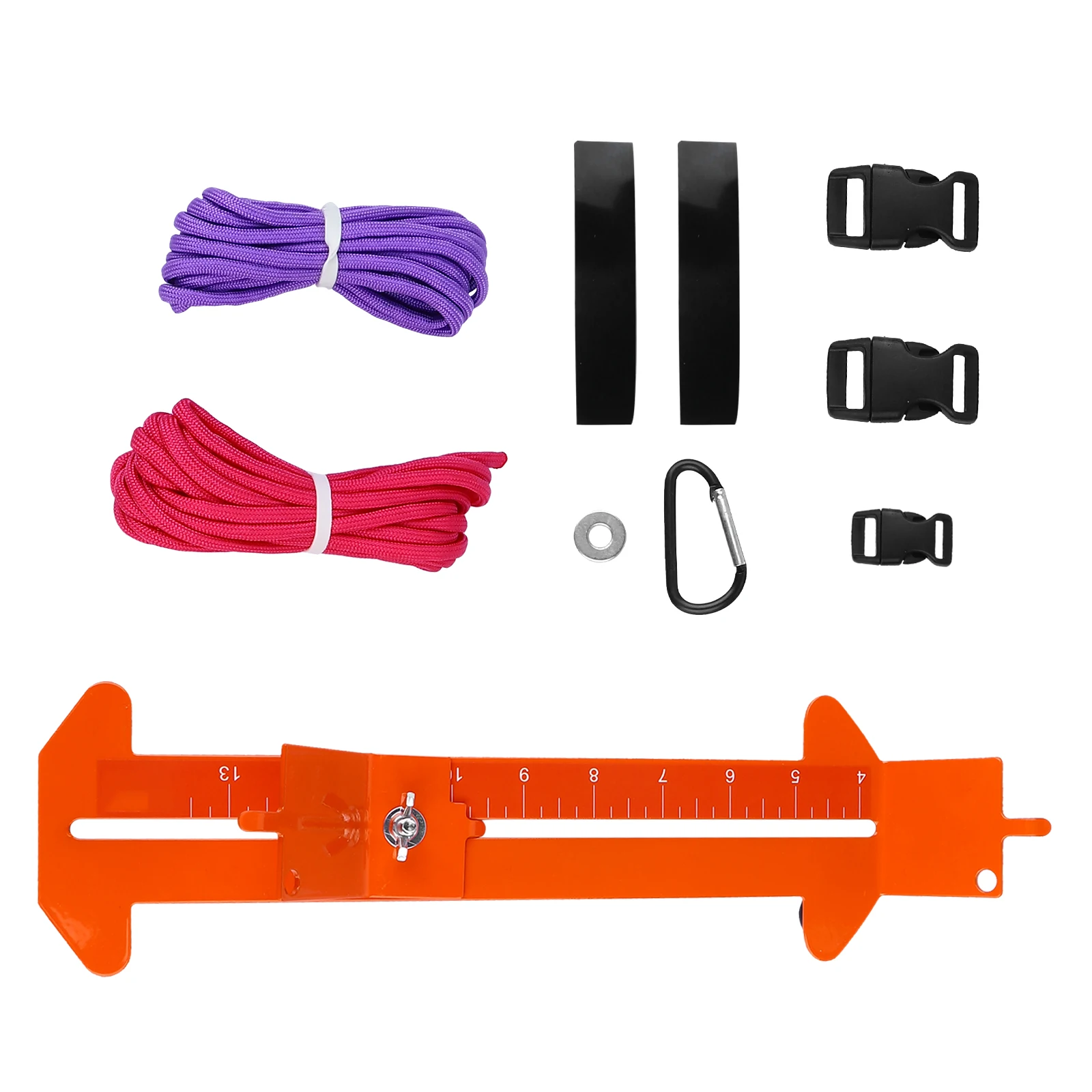 

Bracelet Braider DIY Kit Lanyards Maker Weaving Tool Craft Suite Plastic Umbrella Rope Home Accessories