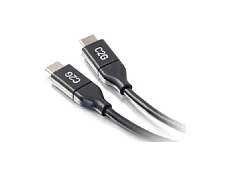 

C2G 757120288299 Кабель USB-C на 10 футов «папа-папа» — USB 20 — черный — в употреблении, как новый