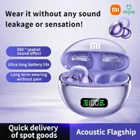 Xiaomi M79 Bone Conduction Earphones Wireless Bluetooth 5.4 Earbud Clip Waterproof Sports Battery Display Earphones