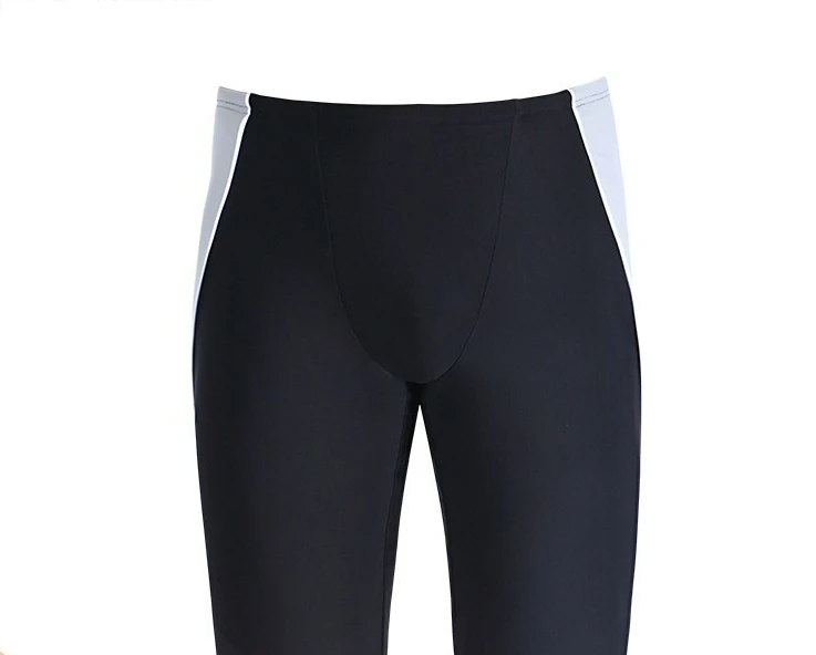 

New Adult Sunscreen Large Size Quick-dry Flat-angle Swimming Trunks Men's Professional Tight-fitting Trunks Swimming Suit Gift