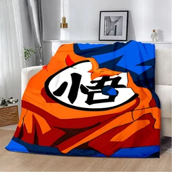 Anime D-Dragons Coperta stampata Coperte da picnic Coperta calda Coperta morbida e confortevole Viaggio a casa B-Balls DBZ Regalo di compleanno