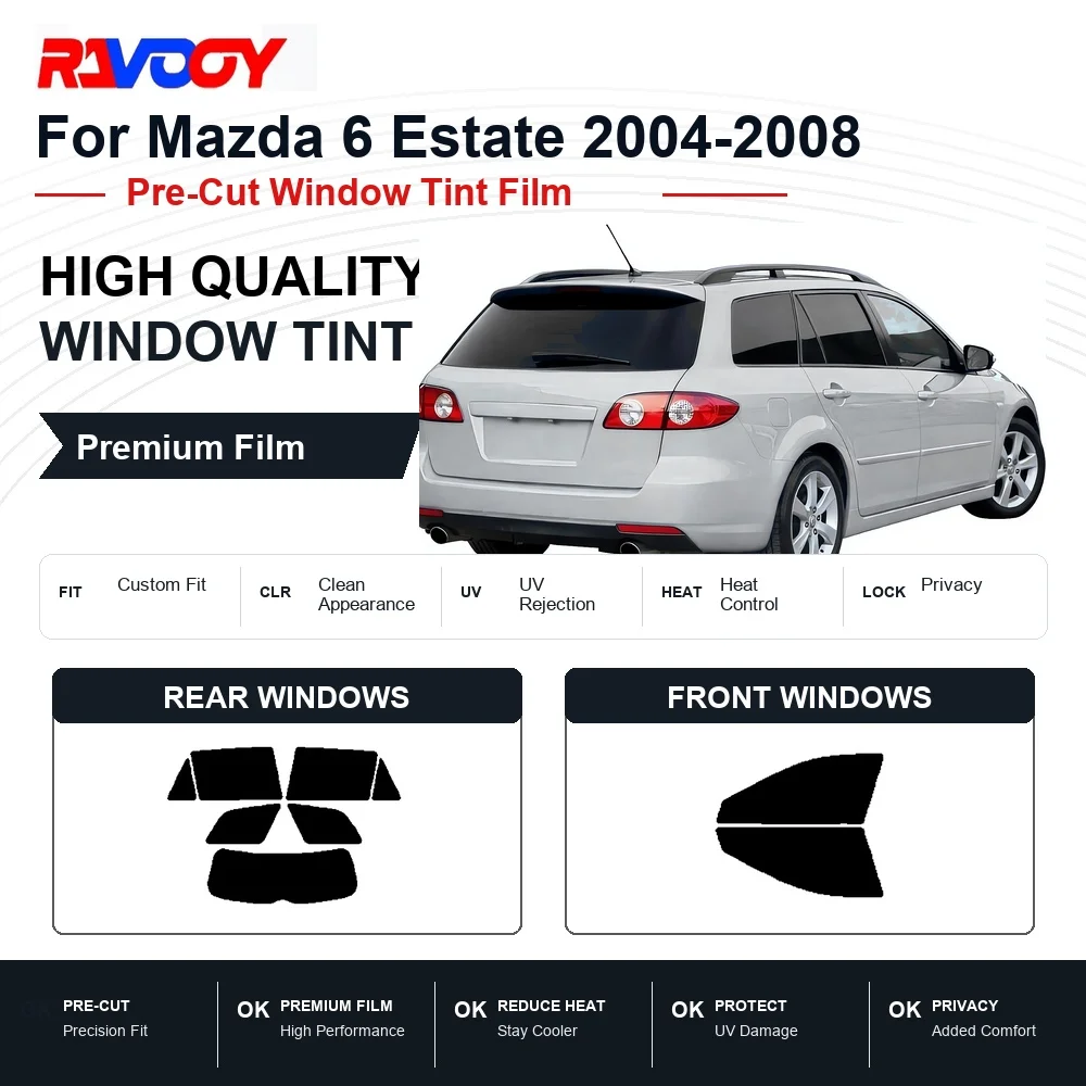 premium-pre-cut-window-tint-for-mazda-6-estate-2004-2008-front-rear-windows-uv-heat-rejection-privacy-film