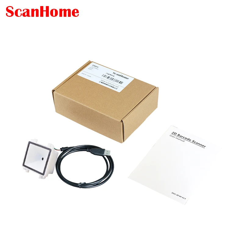 ScanHome Fixed-mount Barcode Scanners Embedded Barcode Readers  Engine USB RS232 1D/2D QR PDF417 hands-free scanning SH-7600N