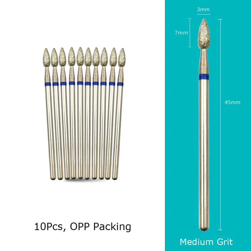 Hytoos Nagel bohrer Bits Diamant schneider für Maniküre Nagel haut Grat Fräser für Pediküre Nägel Zubehör Werkzeuge