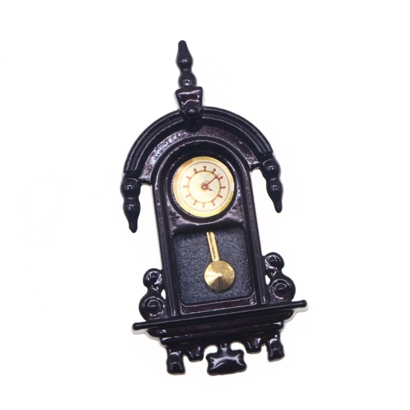 Miniature Interactive Clock ปรับ Vintage Design Metal Craft Project 15UB