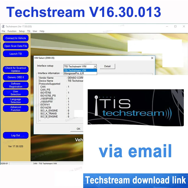 

2023 TIS Techstream 17.10.012 Code reader tuning for MINI VCI for OTC Scanner ECM ECU chip programming tool Diagnostic software
