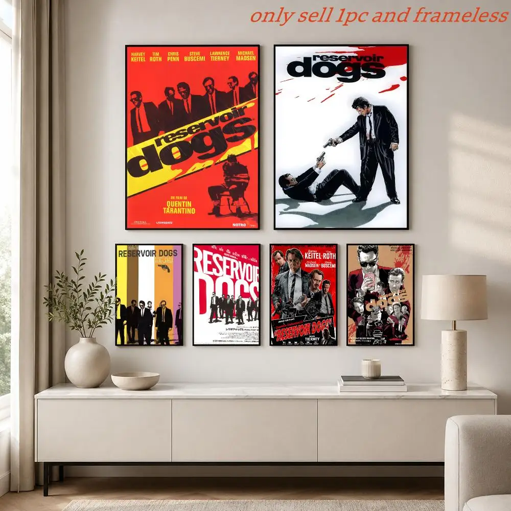 Poster Prints Cover Painting Wall Art Picture Living Room Home Decor Crime thriller movies R-Reservoir Dogs