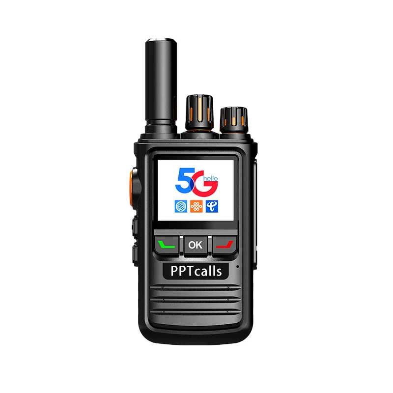 

PPTcalls LTE Network POC GPS WiFi 5000KM Global GSM SIM Card World Internet Walkie Talkie Long Range Radio 4G Walkie Talkie