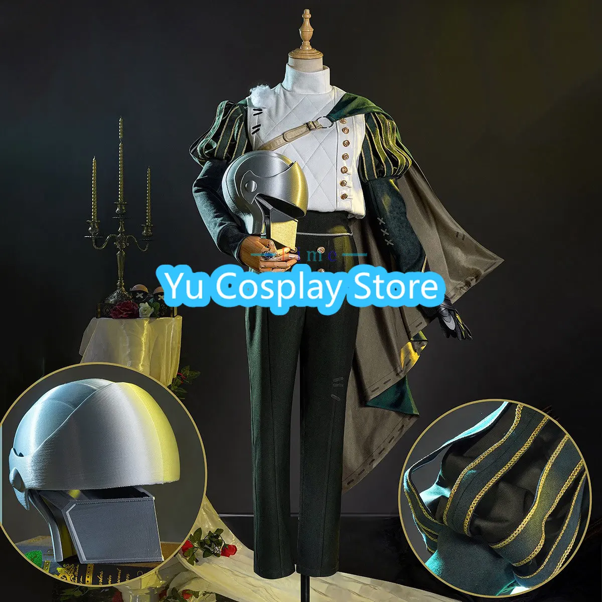 Game Identity V Knight Cosplay Costume Fancy Party Suit Halloween Uniforms Anime Clothing Custom Made