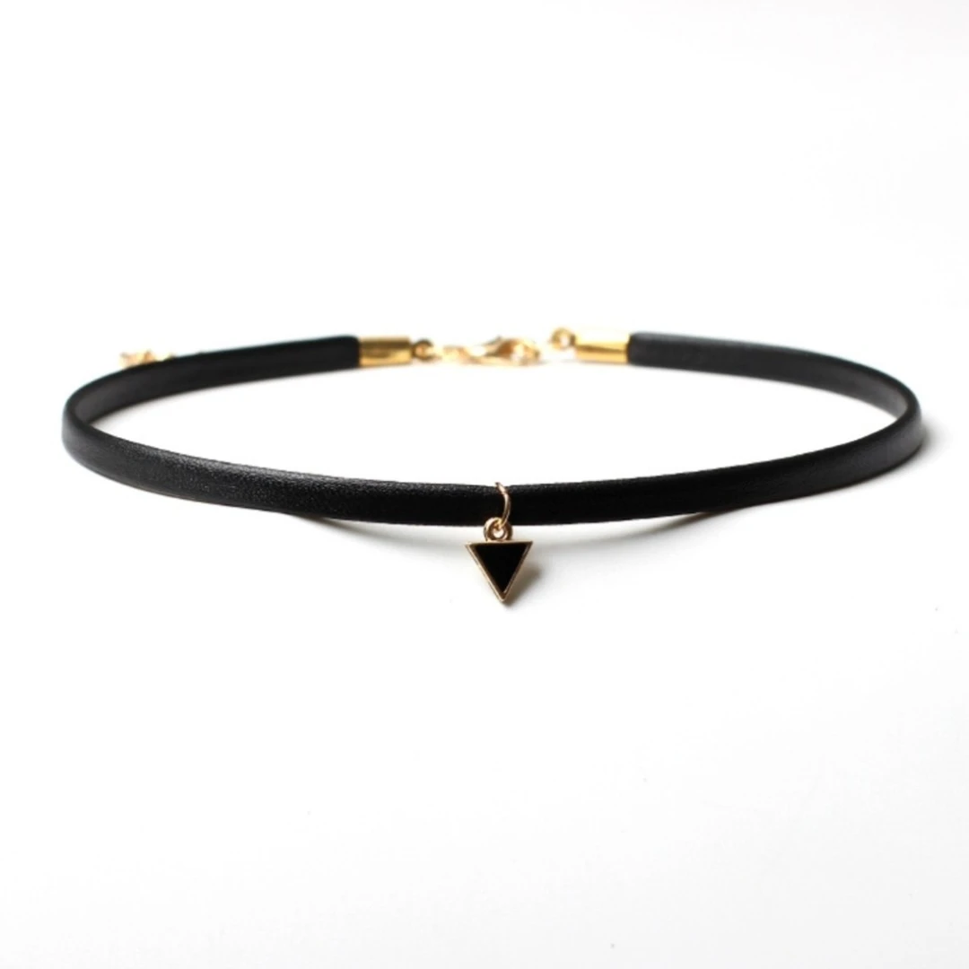 6 Pcs Set Black Simple Fashion Gothic Floral Shape Lace Alloy Choker Necklace Women Party Outfit Jewelry