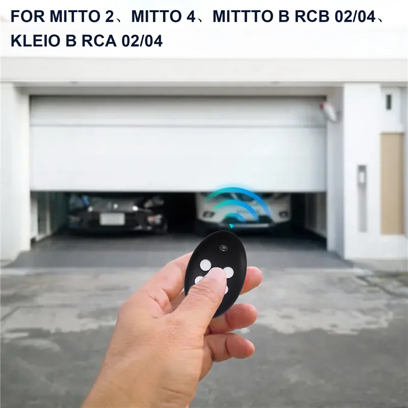 

B03B-Compact Garage Door Opener Remote For BFT MITTO 4, MITTTO B RCB 04, KLEIO B RCA 04