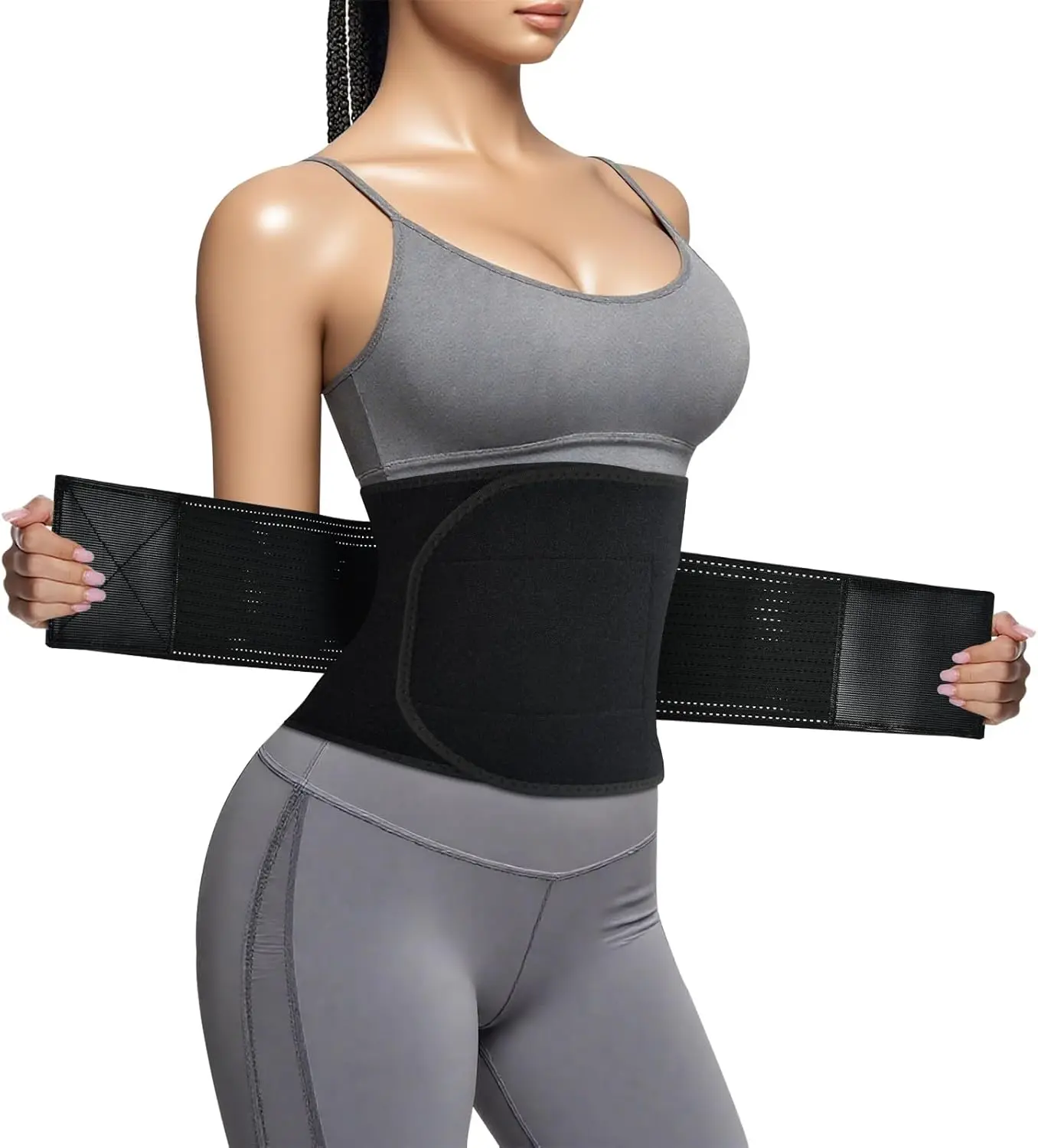 

Sculpt Touch Waist Trainer for Women - Lower Belly Fat, Thick Sweat Band, Waist Cincher Trimmer, Slimming Body Shaper Belt