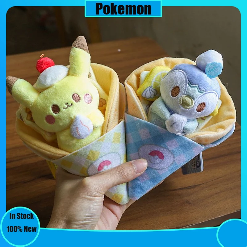 

17 см Kawaii Pokemon плюшевые игрушки Pogaman открытая разборка кулон аниме персонаж куклы подарки для девочек