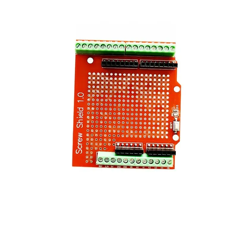 Proto Screw Shield V1.0 Scheda di espansione prototipo terminale assemblato per scheda terminale microcontrollore Arduino UNO R3