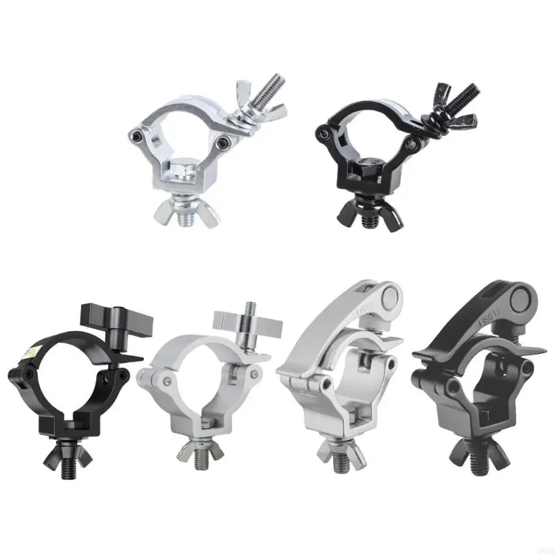 

Aluminum Magnesiums Alloys Stage Light Hook Clamps for 32-35mm Pipe Quickly Single Latches Installation M89B