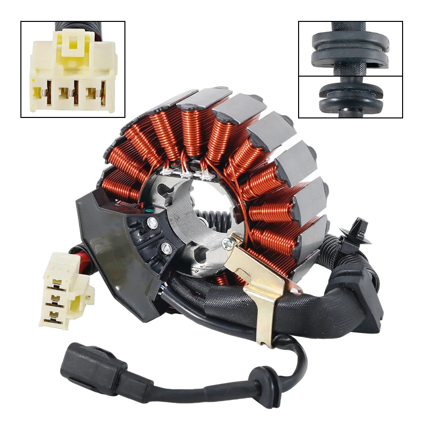 Статорная катушка для мотоциклов Yamaha NMAX 125 GPD125 155 GPD155 Aerox 155 GDR155 ABS OEM: B6H-H1410-00 B6H-H1410-01 B6H-H1410-10