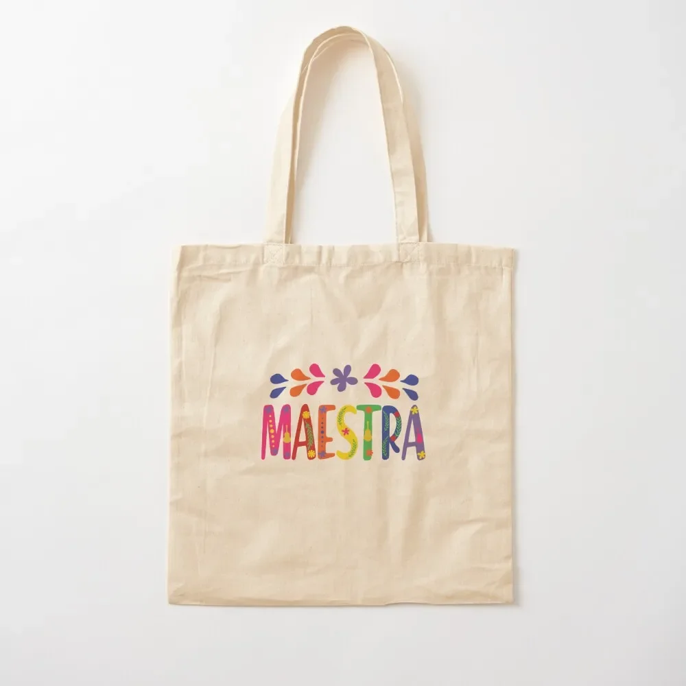 

Spanish Teacher Maestra Tote Bag shopping bag sac pour femme Tote Bag