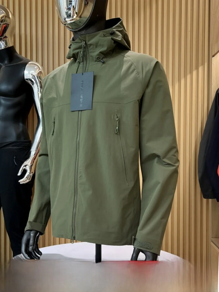 

Outdoor Men's Softshell Jacket Windproof Water-Resistant Casual Hooded Coat Commute Series Youth Fashion Nylon Polyester