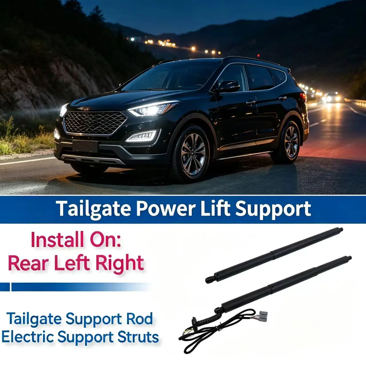 Trunk Lid Strut For Mercedes-Benz GLS X167 2019-2024 Rear Tailgate Strut Electric Support Struts A1678901200 A1679800764