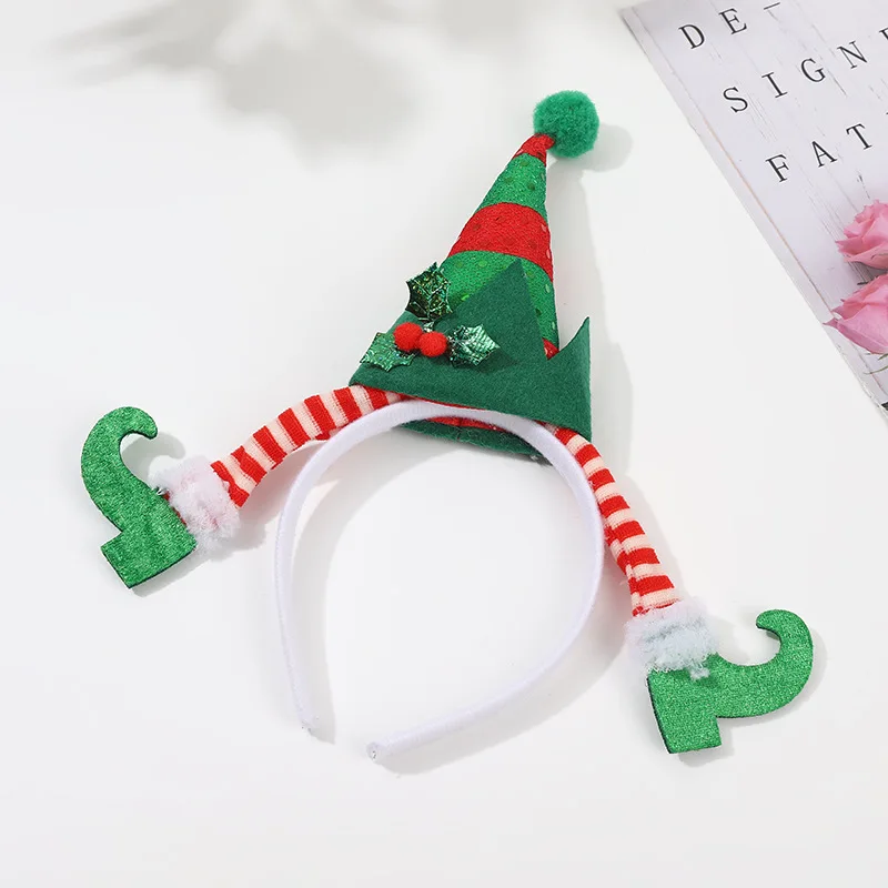 Christmas Decorations Hair Bands Holiday Gatherings Christmas Parties Hair Decorations Christmas Elf Hair Bands