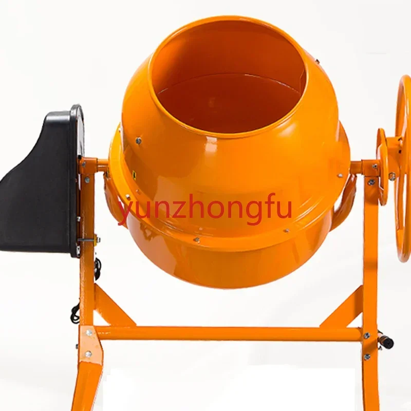 Electric Mixing Tool  220v Concrete Mixer  Construction Site Multifunctional PM120L Small  Drum  Mortar