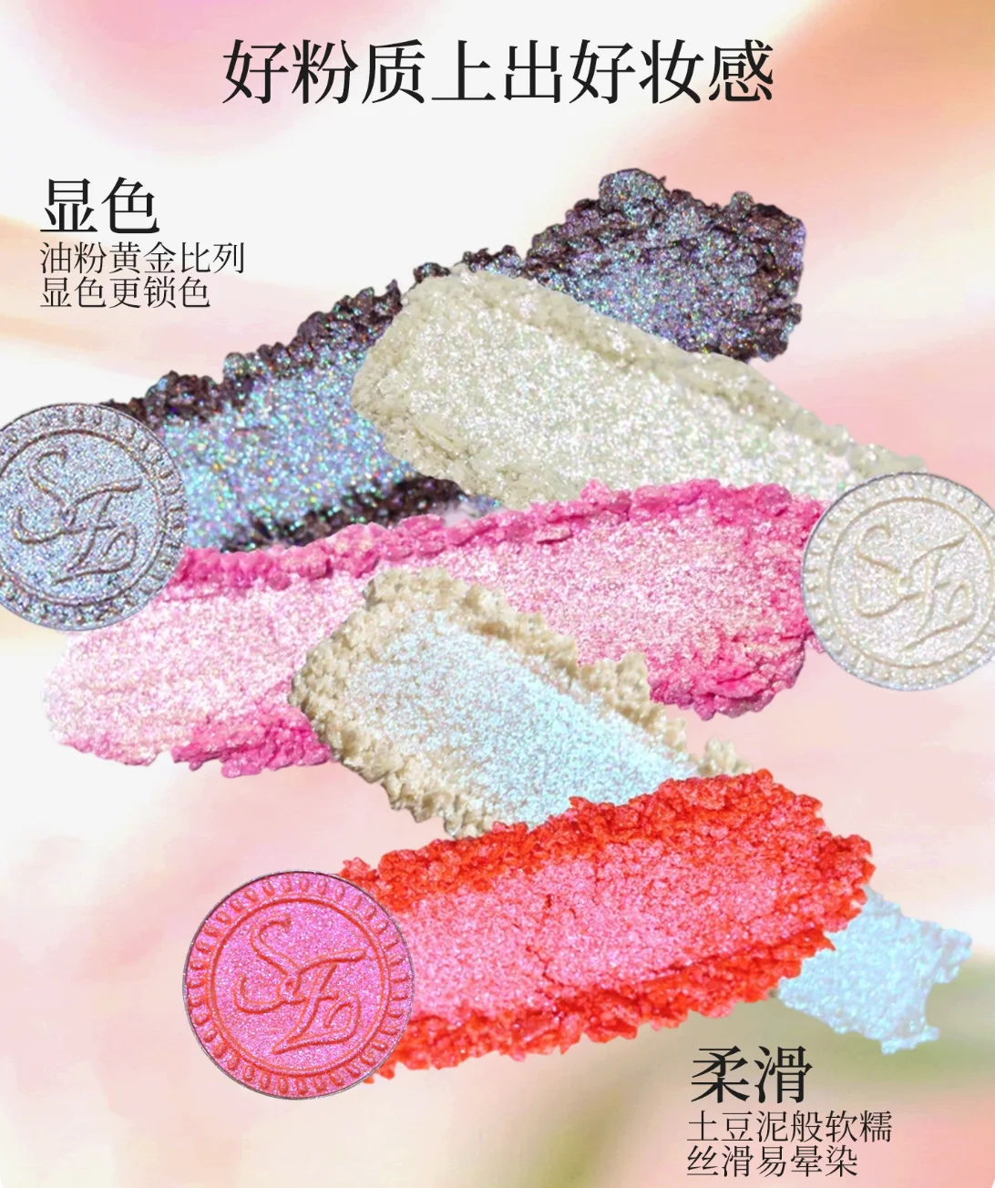 ظلال عيون من ShenEffect صبغة الحرباء، ظلال عيون واحدة، هايلايتر يدوم طويلاً، سهل المزج، مستحضرات تجميل محمولة #2