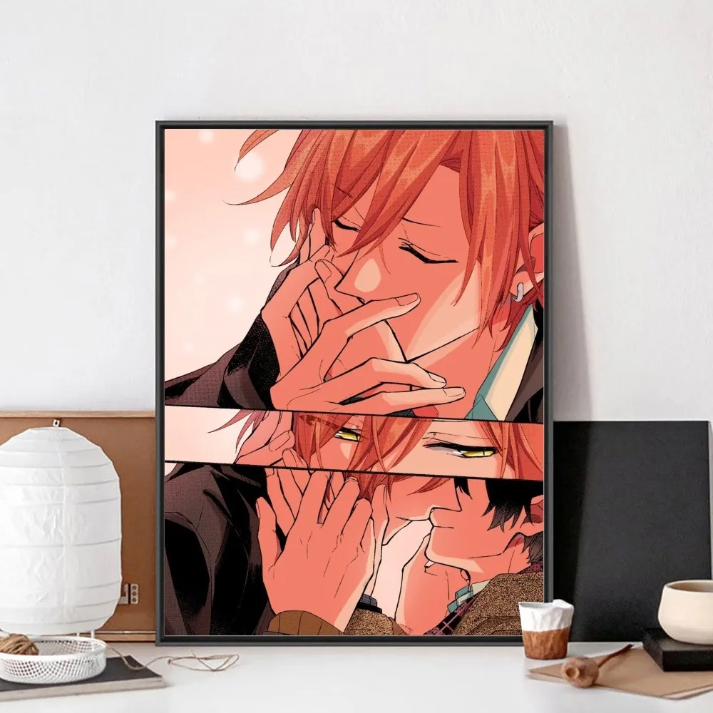 Anime Sasaki To Miyano Retro Poster No Framed Poster Kraft Club Bar Paper Vintage Poster Wall Painting Bedroom Study Stickers