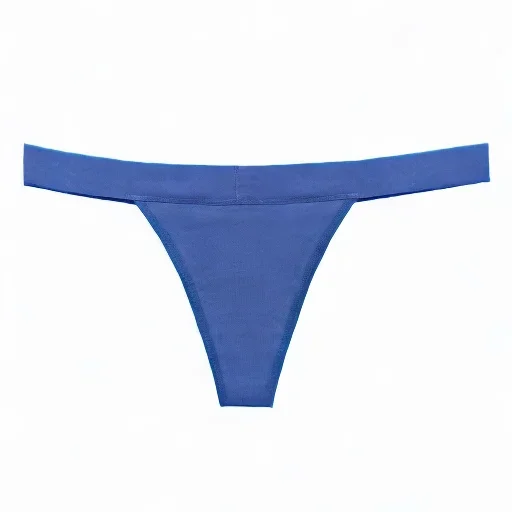 D6001 Low Rise Bamboo Menstrual Thong 4 layer Absorbent Menstrual Underwear Protect Leak Breathable for Women