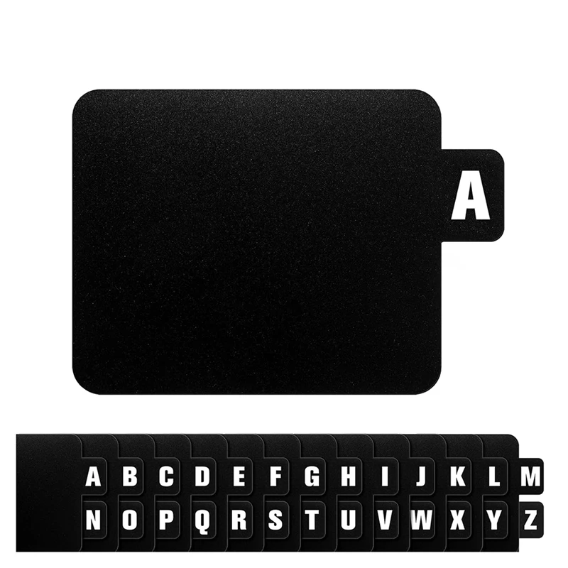Bild 3: 26 Stück Schallplattenteiler DVD Alphabetische Teiler A-Z Alphabetische Teiler Vinyl Schallplatten-Organizer mit Alphabet