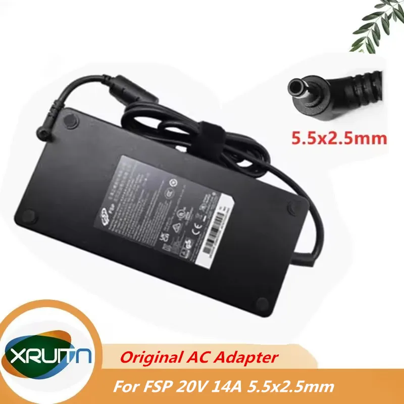 

Genuine 20.0V 14.0A 280.0W 5.5x2.5mm FSP FSP280-ACAN3 AC Switching Power Adapter For MECHREVO Laptop Power Supply Charger