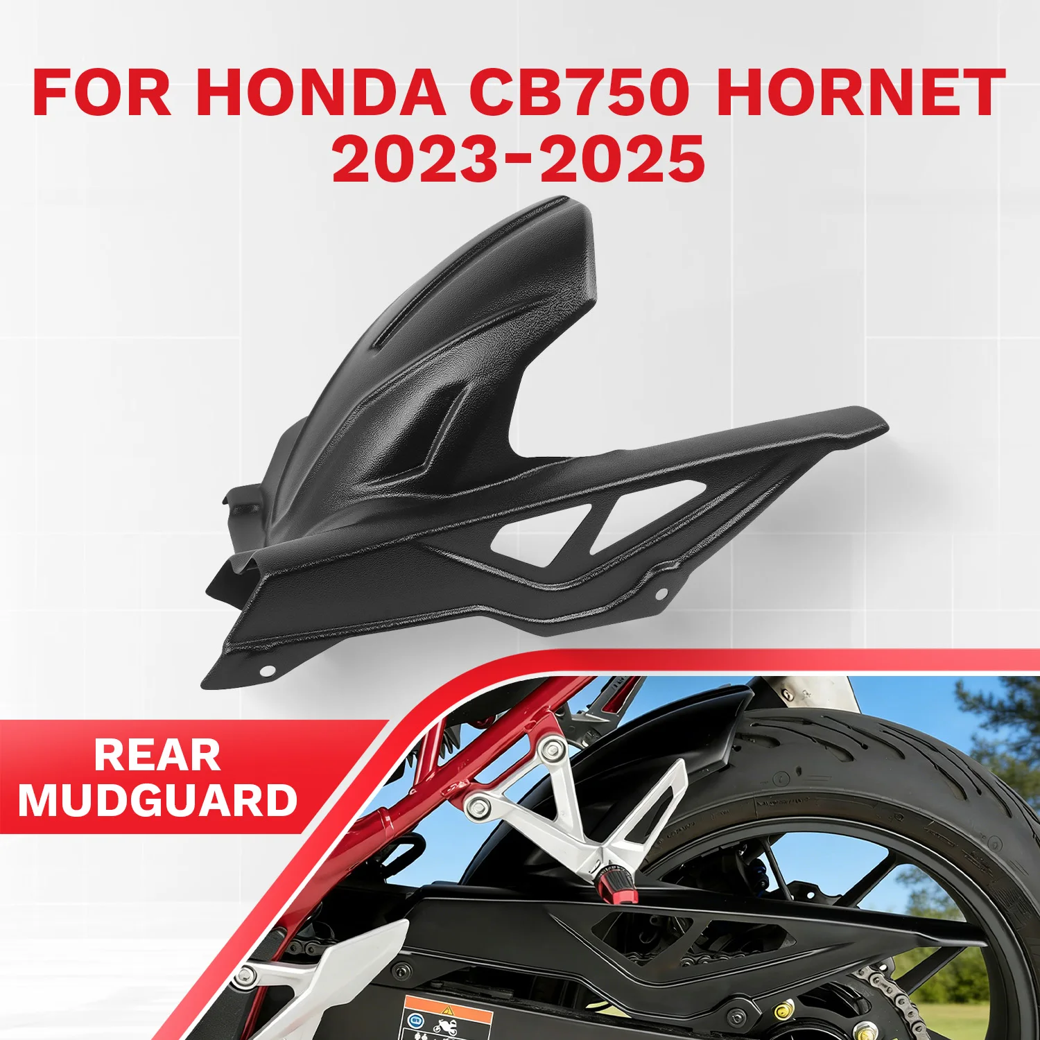 Image of Motorrad-Hinterradabdeckung für Honda CB750 Hornet 2023 2024 2025 Schmutzfänger Spritzschutz Zubehör CB 750 cb750