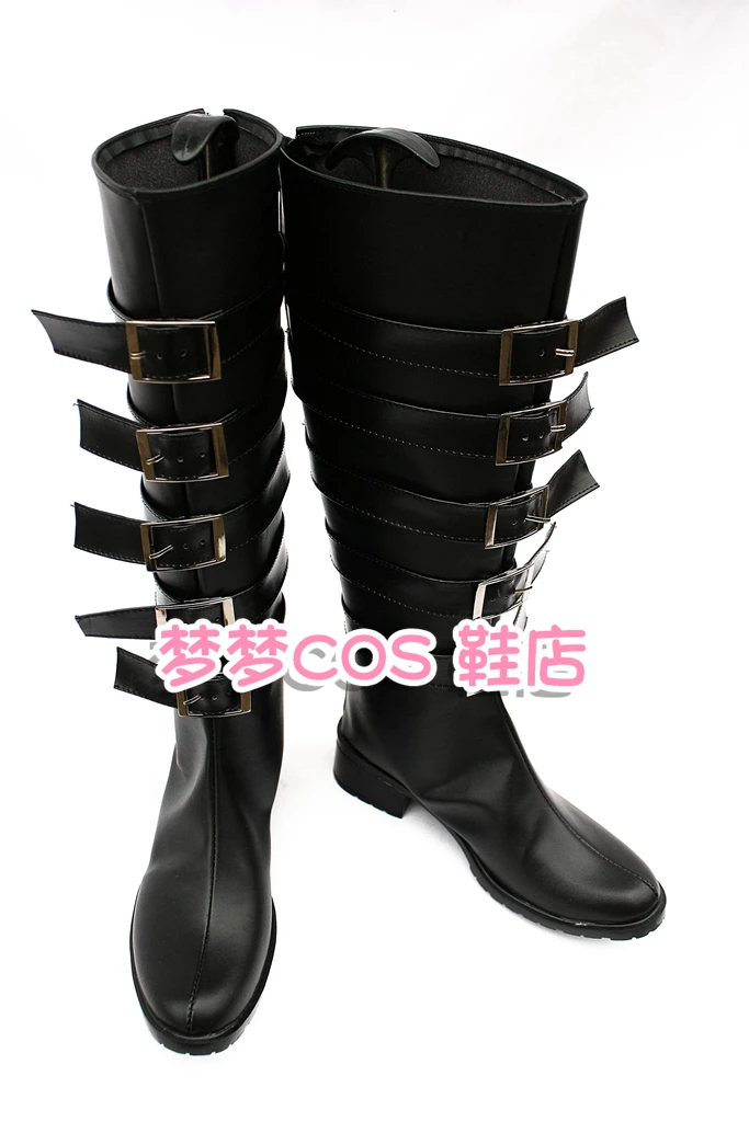 Alice: Madness Returns Alice Cosplay Buty Botki Anime Halloween Czarne Botki