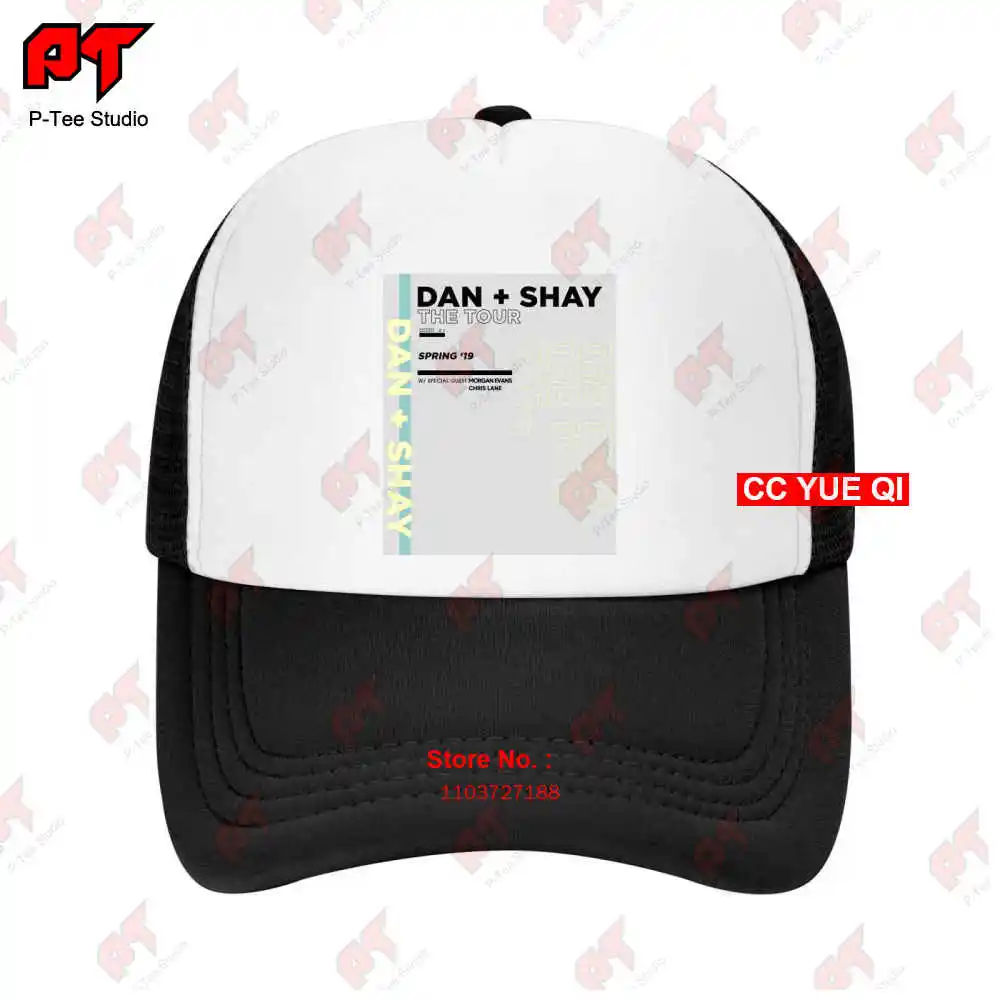 Dan + Shay-gorra de béisbol de camión, gorra de béisbol con concierto de la gira de primavera 2019, 386H